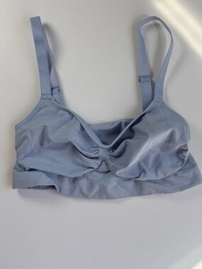 Light Blue Wireless Everyday Bralette M